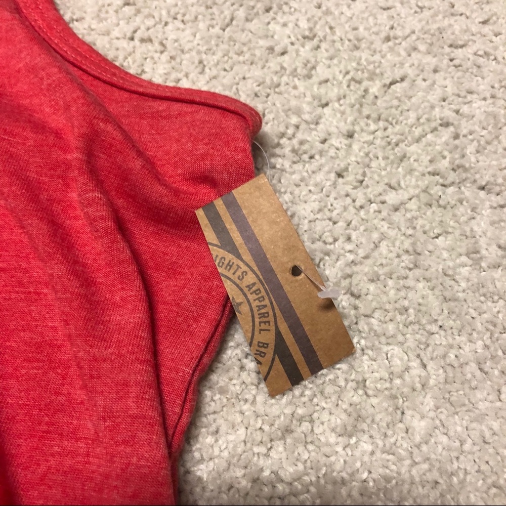 NEW University of Wisconsin Madison Red Tank Top - Picture 3 of 4
